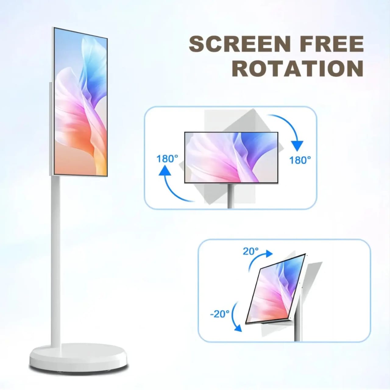 22 Inch Floor Stand Smart TV Android